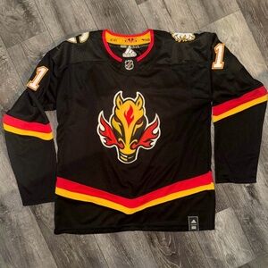 Calgary Flames Black Blasty Burgess Jersey (unsure of authenticity)